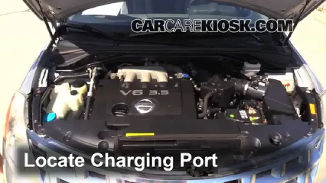 2003 Nissan Murano SE 3.5L V6 Air Conditioner Recharge Freon